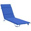 Sun Lounger Cushion GEMERT 100percent Polyester Royal Blue