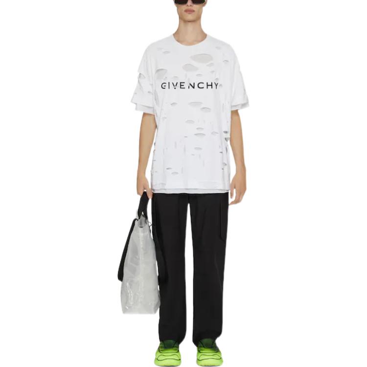 Givenchy SS23 T Shirt Men's White BM71G13Y8Y-100