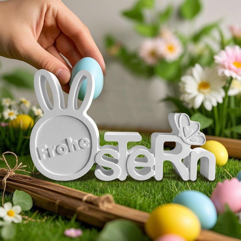 1pc Silicone Moulds Easter Rabbit, Silicone Moulds Casting Moulds Easter, Silicone Mould Rabbit with Egg, Casting Moulds Silicone Easter, Easter Mould