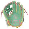 Rawlings MLB COLOR SYNC Baseball Inches HOH® Glove, Softball, Infield, GR6HMN54G, Mint/White, 11.5 (Right-handed Throw)