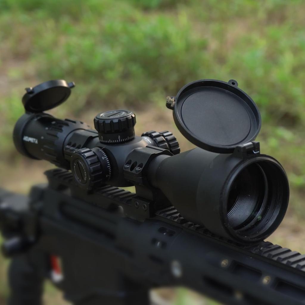ACUMETA Oculus 6-24X50 FFP Riflescope, 30mm Tube Hunting Riflescope with 20mm Rail Scope Rings