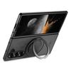 SUTENI G3 For Samsung Galaxy Z Fold6 5G Case Compatible with MagSafe Waxy Texture Rotating Kickstand Leather Phone Back Cover