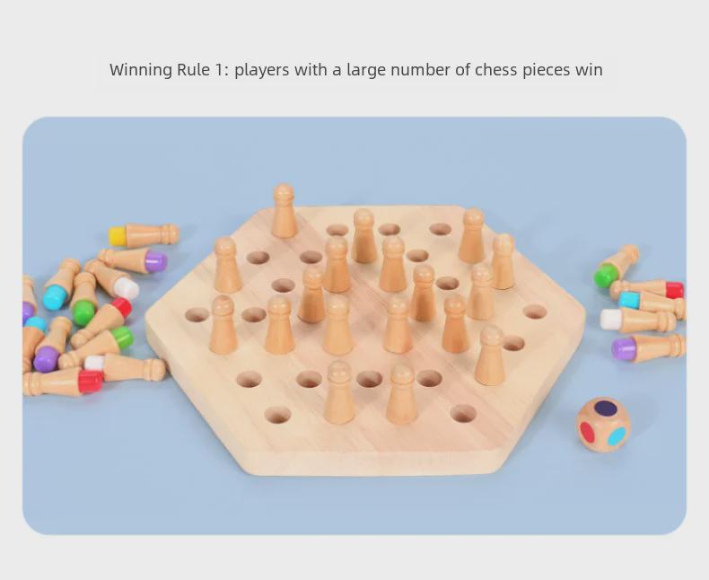 Children's Color Memory Chess: Educational Toy for Logical Thinking and Concentration