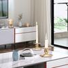 Base Tray Long Pole Candle Cup European Round Candle Socket Elegant Round Candlestick  Home Gifts