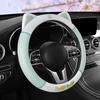 Cute Kitten Breathable Steering Wheel Cover 2023