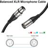 EBXYA XLR Cable 25 Feet 4 Pack Microphone Cable 3-Pin Male to Female