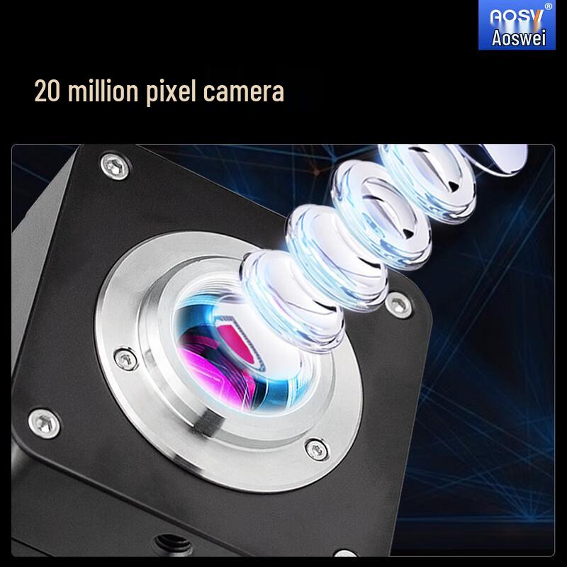 AOSVI AO-3M180-0110 Microscope with 4K High Magnification Lens