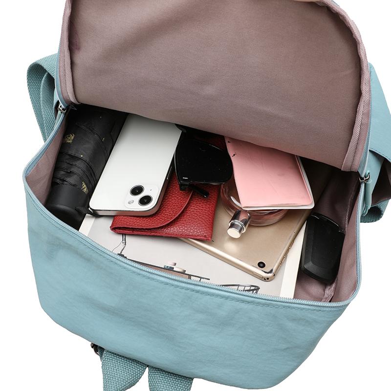 Women's Backpack Lightweight Large Capacity Nylon Backpack Travel Bag