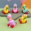 Creative Cartoon Wind-Up Toys: Giraffe & Small Animal Crawlers for Kids