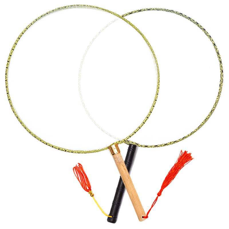 DIY Blank Round Fan Materials: Children's Hand-Painted White Palace Fan Kit