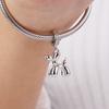 925 Silver Squirrel Fox Lion Rabbit Charm Beads DIY Bracelet Women Fashion Jewelry Gift