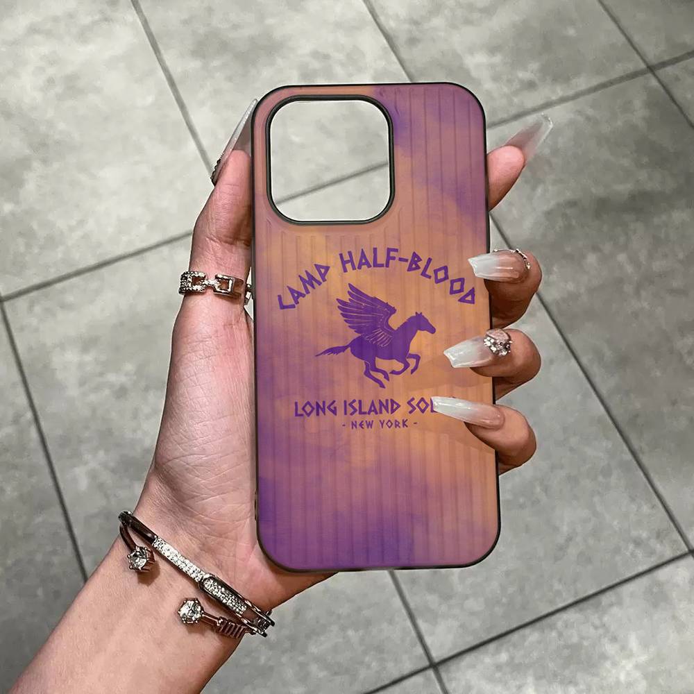 Camp Half-Blood For IPhone 17 16 15 14 13 12 11 Pro Max Plus Pro Clear Phone Cover Non-Slip Shell