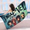 Post Hardcore Band Pierce the Veil Bath Towel Microfiber Soft Water Absorbing Breathable For Girl Kids Cartoon Beach Towel