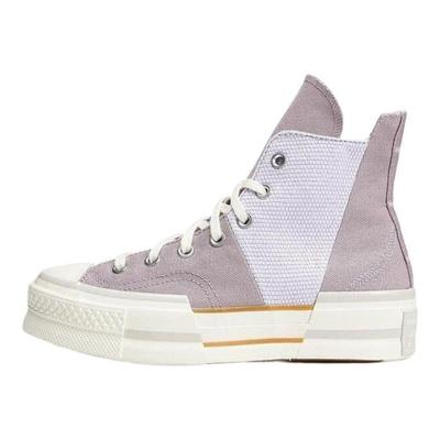 Chuck 70 Plus High Colorblock - Lucid Lilac Unisex Sneakers Purple Vapor-Violet Egret A03499C