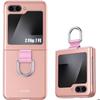 Protective Case - BOOLING - for Samsung Galaxy Z Flip 7 FE - Hard - Anti-Scratch - Pink