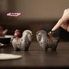 Color Change Rich Tea Pet Ornament Lucky Tangma Instantly Transforming Coffee Table Decorative Accessory Boutique Style Tea Pet