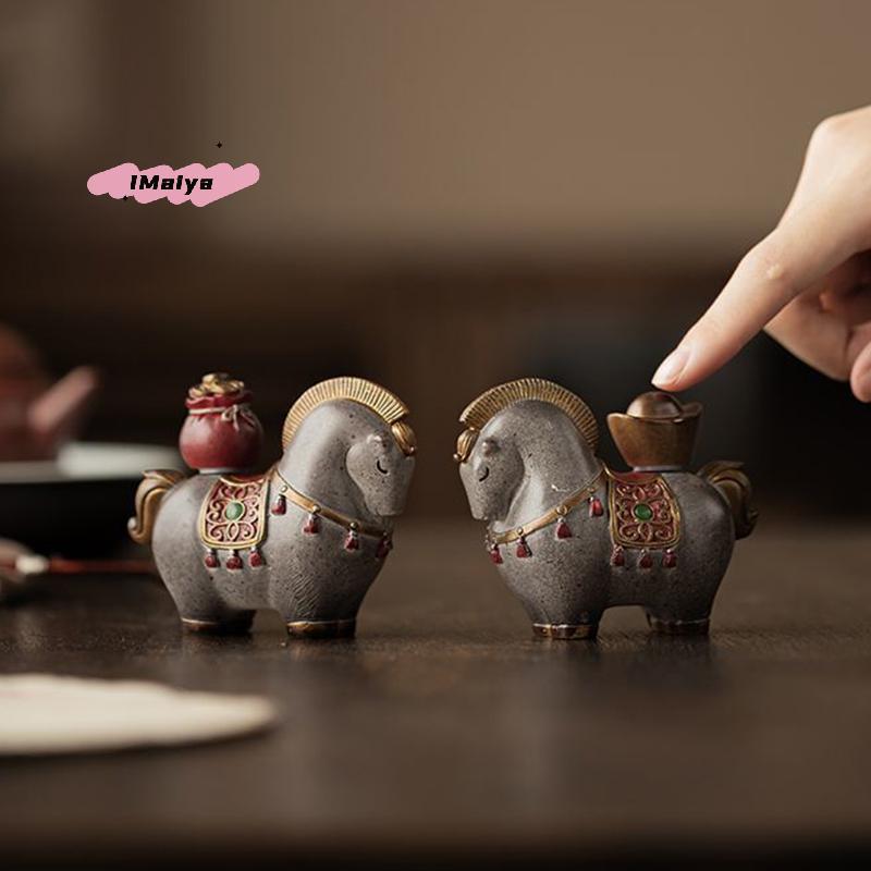 Color Change Rich Tea Pet Ornament Lucky Tangma Instantly Transforming Coffee Table Decorative Accessory Boutique Style Tea Pet