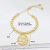 Luxury High Quality Round Shape Day mama Children Shine Zircon Copper Bead Bracelet For Women Wrist Jewelry Mother's Day Gifts