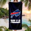 Bills Team Fashion Beach Towel: Ideal for Summer Adventures Soft, Absorbent and Quick Drying Suitable for Swimming and Bathing
