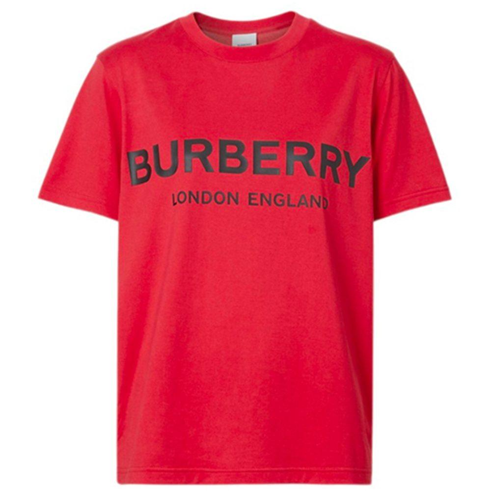Burberry Women's Graphic Logo T-Shirt Red 80212721