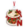 Christmas Cute Pet 2D Acrylic Hanging Ornament for Holiday Tree Decor