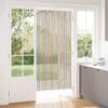Insect Protection Curtain Chenille Grey and Beige 90 x 200 cm