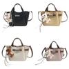 Urban Minimalist Pu Small Bucket Bag For Daily Use