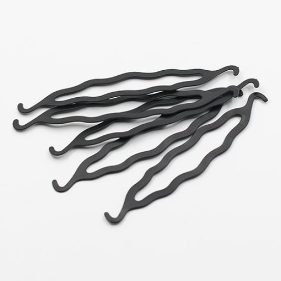 5 Stück Haar Twist Styling Clip Stick Bun Maker Braid Werkzeug Frisur DIY Zubehör