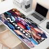 Custom Name Personalized Jujutsu Kaisen Pattern Mousepad, Laptop PC Desk Mat, Decorative Desk Mat for Home Keyboard Pad Gift