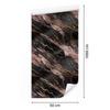 Marble Brown and Burgundy Wallpaper for Living Room and Bedroom 50x1000