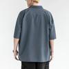 MEDE Men's Ice Silk Short Sleeve Casual Shirt