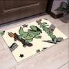 Custom Name Dinosaur Printed Carpet,Rug for Office Chair Living Room Bedroom Kitchen Room Decor Gifts.