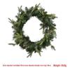 Christmas Pine Needle Wreath: Door, Wall, and Window Hanging Ornament for Festive Décor