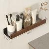 Solid Wood White Bathroom Shelf Corner Shelf Shower Shampoo Cosmetic Shelves Kitchen Storage Rack Bathroom Accessories