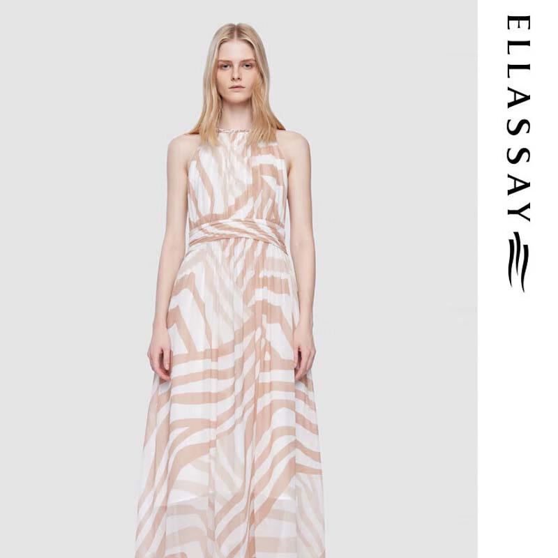 

ELLASSAY Halter Neck Elegant Midi Dress M