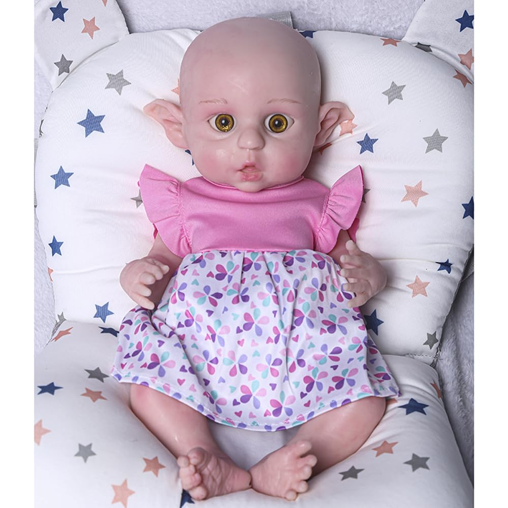 COSDOLL Reborn Full Silicone Realistic Soft Baby Newborn Reborn For Childcare Christmas Pretend For Ages Doll, Doll, Baby, Doll, Child's Doll, Baby,