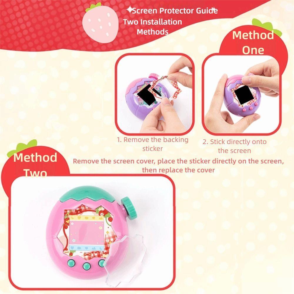 Knob Cover Silicone Protective Cover for Tamagotchi Paradise Electronic Pets Game Toys