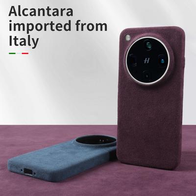 Plně krycí magnetický obal pro OPPO X9 Ultra X6 X7 x8pro pro ALCANTARA Umělá kůže Suede Supercar Kryt na telefon