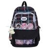 School bag school bag Korean ins plaid high school high value backpack