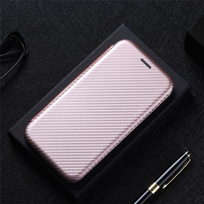 Suitable for Samsung Galaxy A15 5G Simple Carbon Fiber Self-Adhesive Phone Case SM-A156E/156B/156M/DSN Flip Magnetic Wallet Case