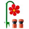 Dancing Flower Water Sprinkler Crazy Flower Sprinkler with Spike 360-Degree Rotating Lawn Sprinkler for Yard Watering Garden Irrigation Kids