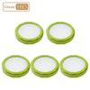 1-10PCS Silicone Food Storage Container Double Sided Lid Mini Fridge Organizer for Fruits Vegetables Fresh Keeping Kitchen Box