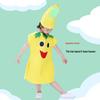 Costumi di Frutta e Verdura per Bambini: Fragola, Ananas, Uva, Peperoncino, Banana per le Recite dell'Asilo