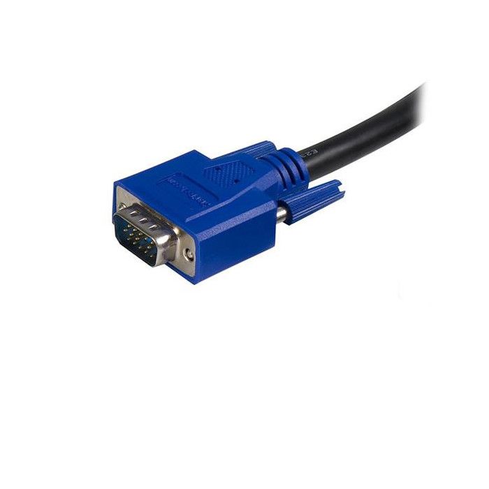 Câble KVM - StarTech - 1.80m - USB 2 en 1 - HD-15 (VGA) - Câble clavier/souris/vidéo