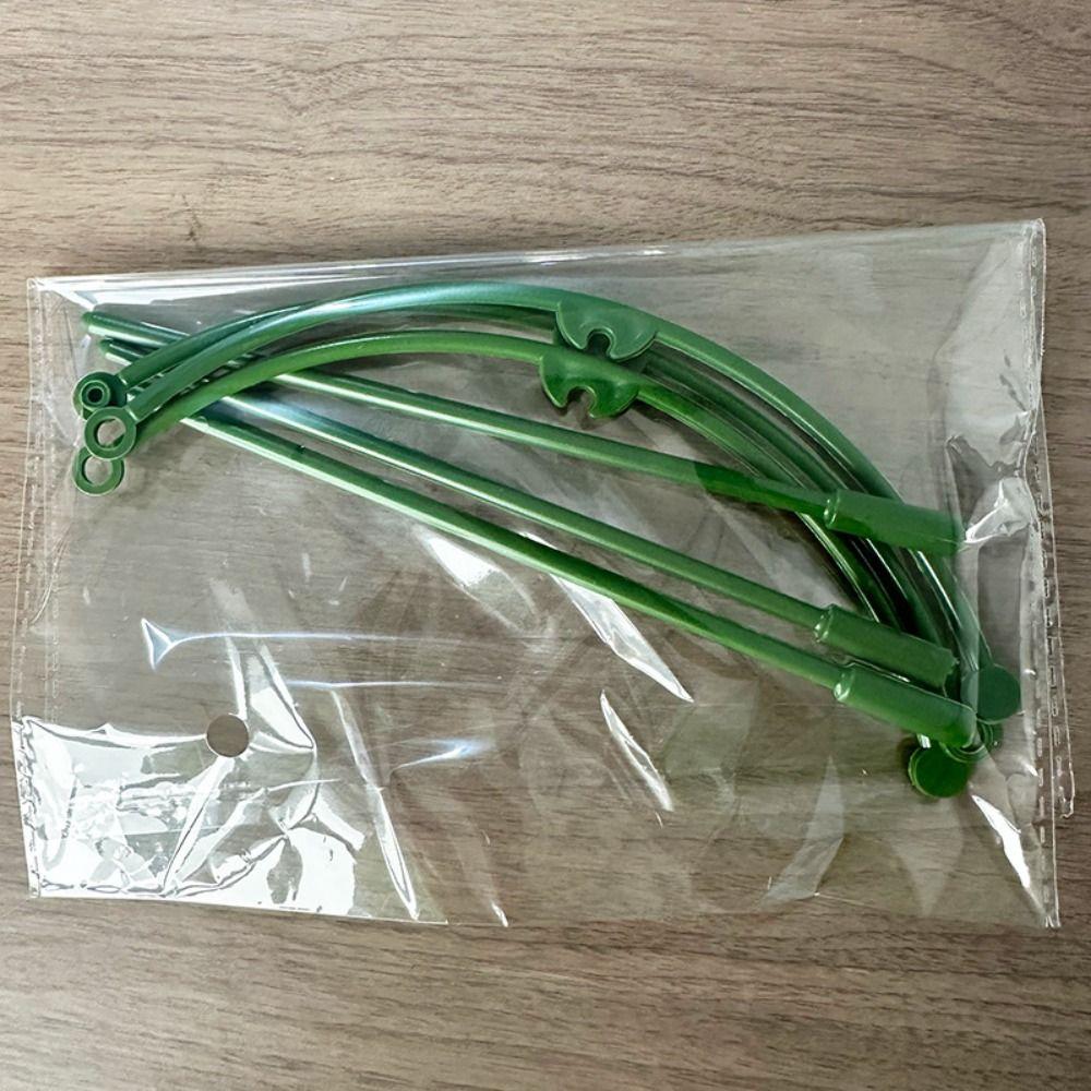 3 Sady Půlkruhových Podpěrných Kůlů pro Rostliny Odnímatelná Upevňovací Tyč pro Bonsaje Odolná Tyč pro Popínavé Rostliny