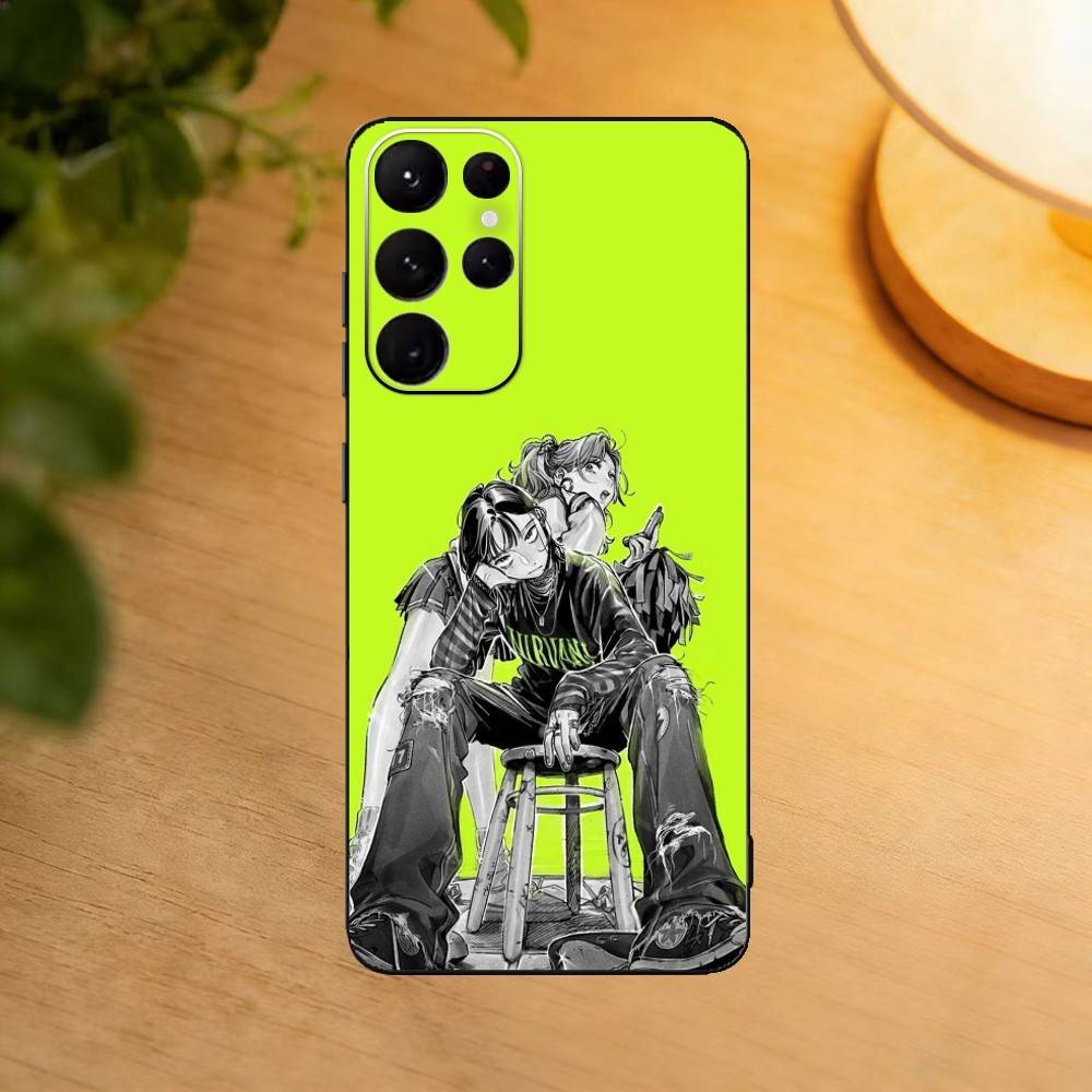 Aya Osawa Mitsuki Koga MitsuAya Phone Case For Samsung S25,24,23,22,30,21,10,9,Ultra,Plus,Lite Soft Black Case
