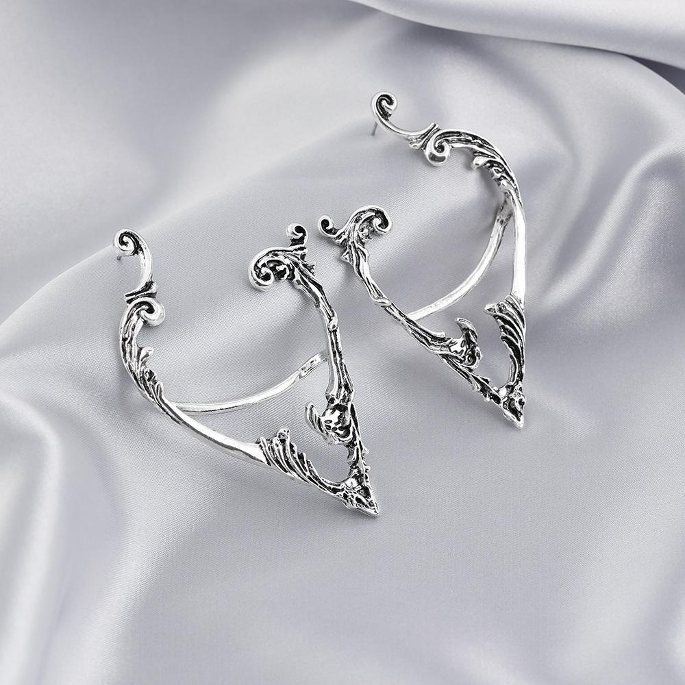 Angel Summer Stylish Wing Ear Clips Elegant Geometric Earrings For Women