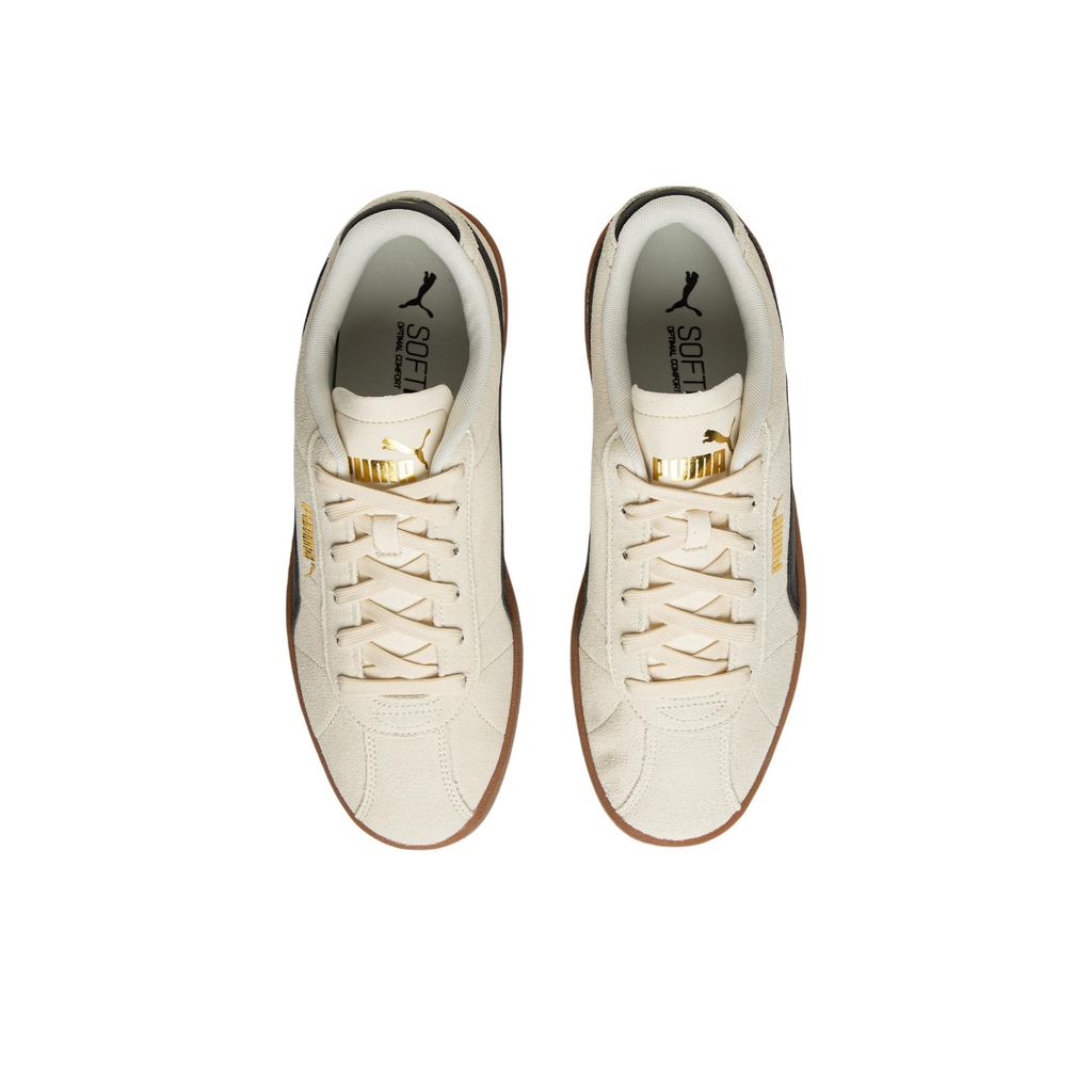 Puma Club 2 Alpine Snow Black Tênis Unissex Creme Dourado 397444-07