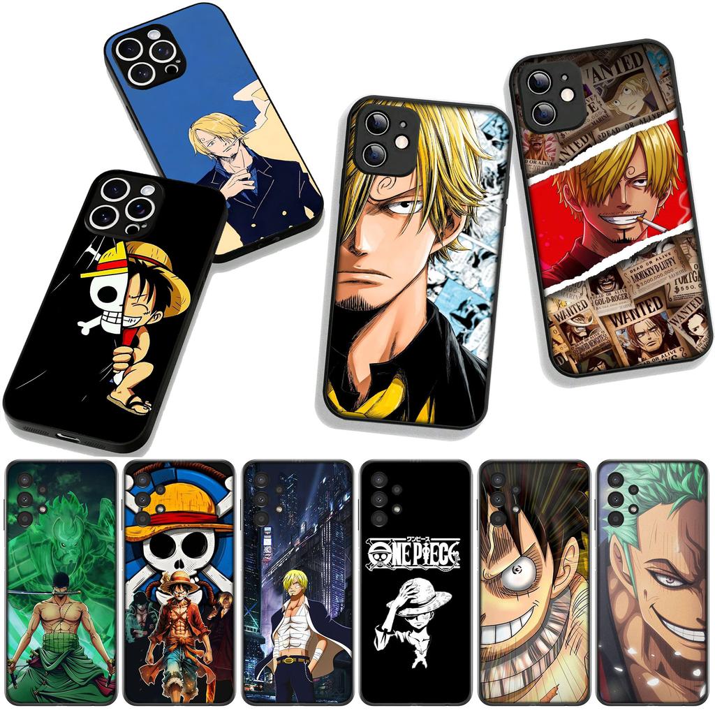 Cover for Xiaomi Redmi Note 15 11 9 10 Pro Plus A5 9A 9T 10A 10C 9C NFC 15C 8T Phone Case Sanji Luffy One Roronoa Zoro Piece