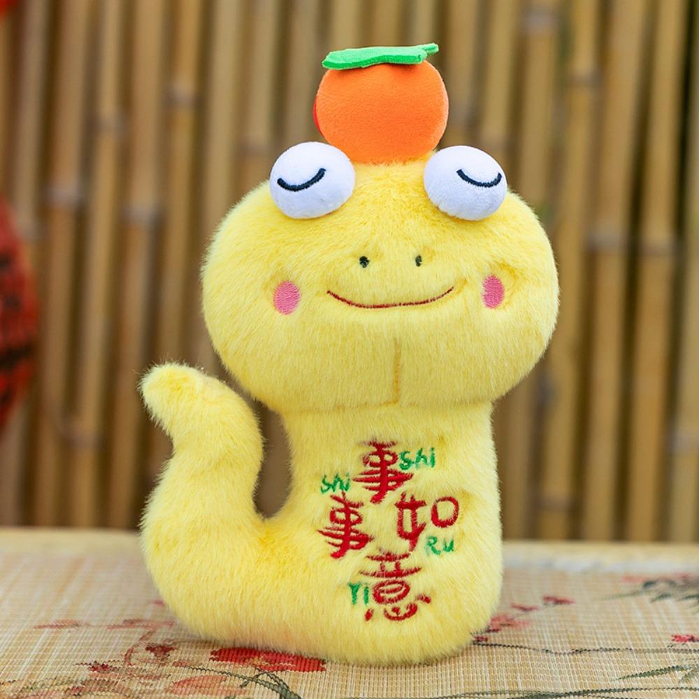 Big Eyes Snake Year Plush Toy Chinese Style Snake Plush Small Pendant  New Year Gifts